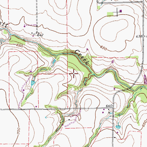 Topographic Map of Hoblitzelle Park Trail, TX