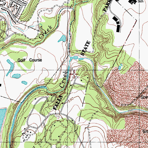 Topographic Map of Homestead Trail, TX