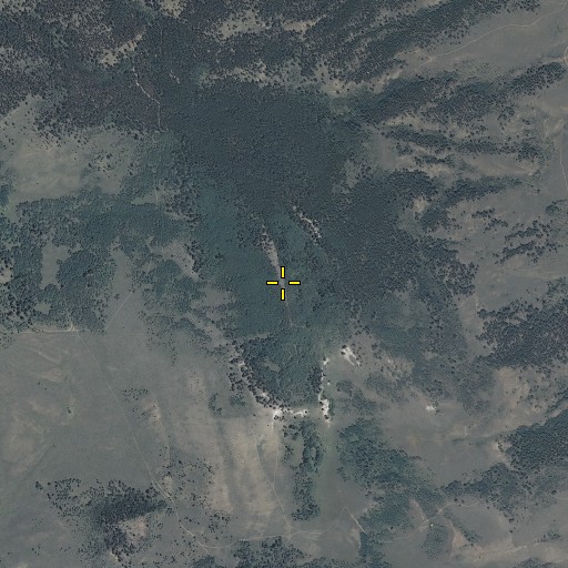 Aerial/Satellite Image of Cooper Mountain, CO