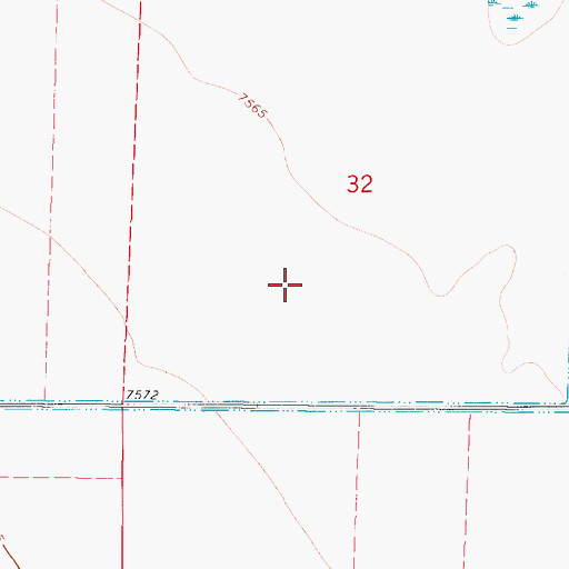 Topographic Map of North Lateral, CO