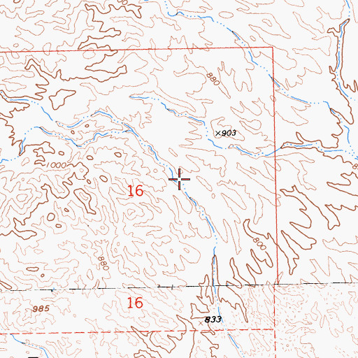 Topographic Map of Riverside Mountains Wilderness, CA