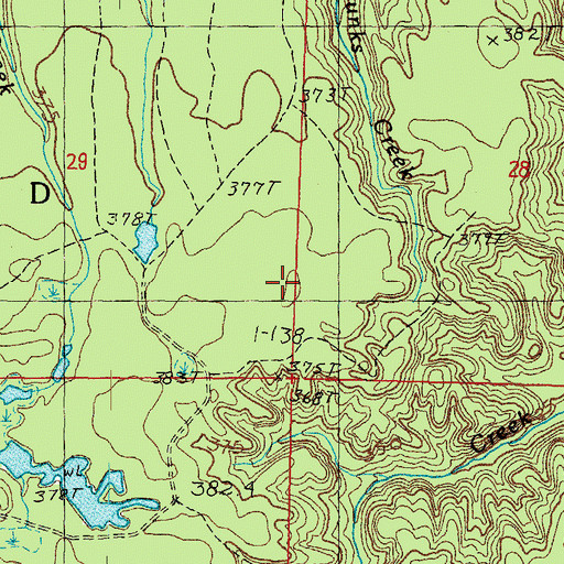 Topographic Map of Sturgeon River Gorge Wilderness, MI