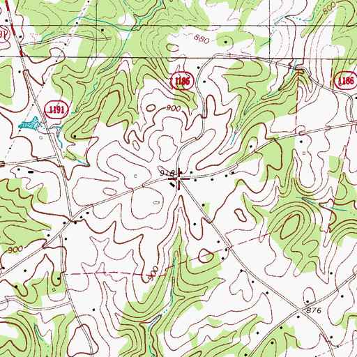Topographic Map of Jolley Store (historical), NC