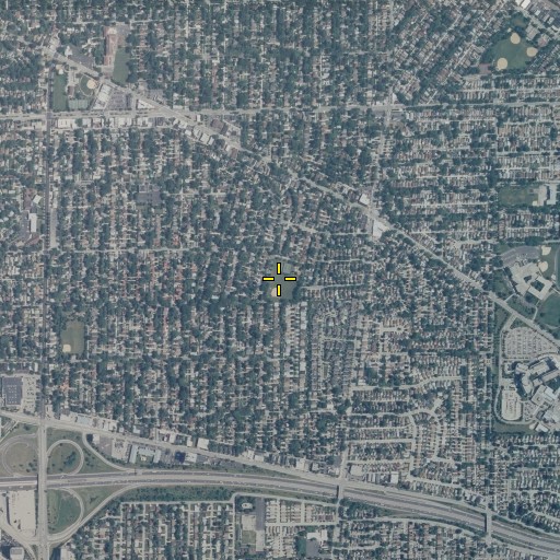 Aerial/Satellite Image of Jaycee Park, IL