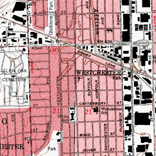 Topographic Map of Amazing Grace Community Church, IL