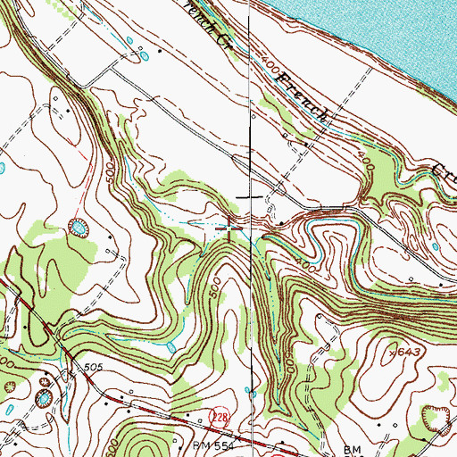Topographic Map of Gas Well Hollow, KY