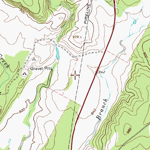 Topographic Map of The Driftwood Theater 8, TX