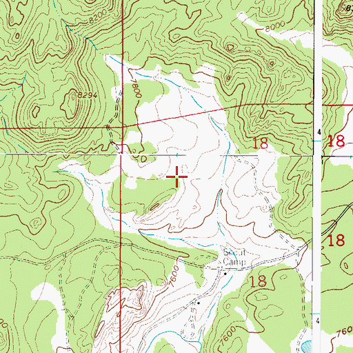 Topographic Map of Edward Halliday Grave, CO