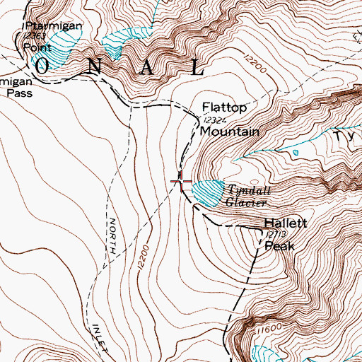 Topographic Map of J P Chitwood Grave, CO