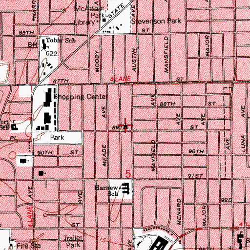 Topographic Map of Wesleyan Community Church, IL