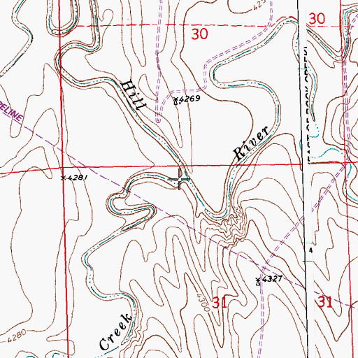 Topographic Map of Rock Creek, CO
