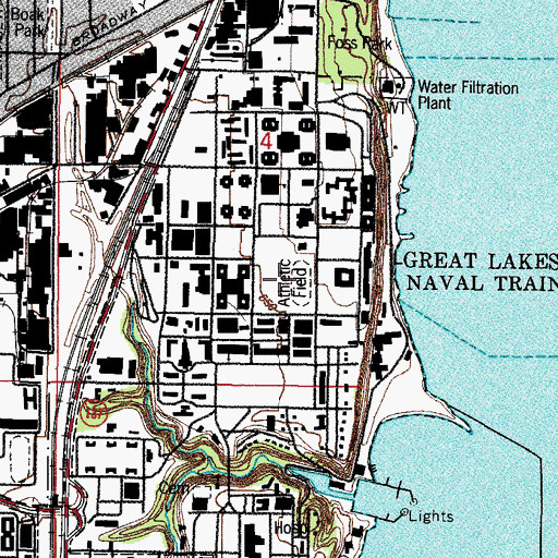 Topographic Map of Constitution Park, IL