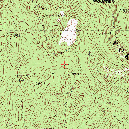 Topographic Map of Getaway Tank, NM