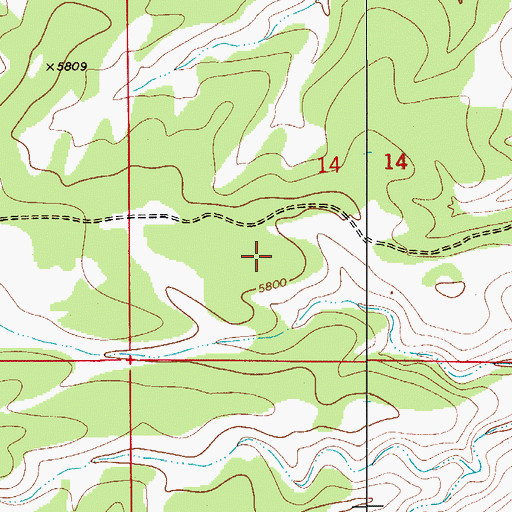 Topographic Map of Guadalupe Ranger District, NM