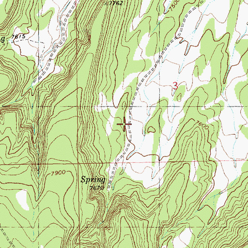 Topographic Map of Mullen Tank, NM