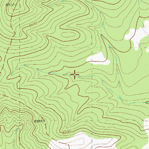 Topographic Map of Pinon Tank, NM