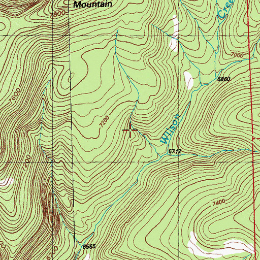 Topographic Map of Silver City Ranger District, NM