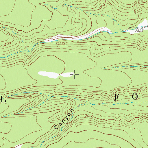 Topographic Map of T Bar Duck Tank, NM
