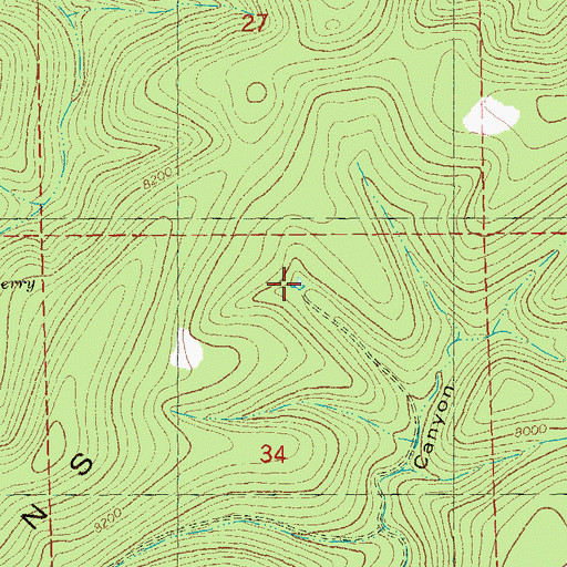 Topographic Map of T H Tank Number Two, NM