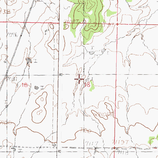 Topographic Map of Wendy Tank, NM