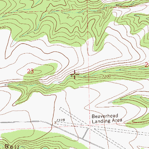 Topographic Map of White Tank, NM