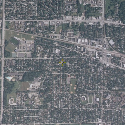 Aerial/Satellite Image of Sunset Park, IL