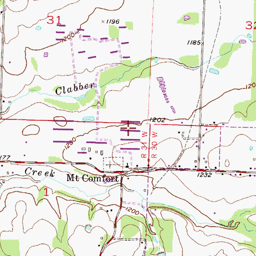 Topographic Map of Holt Middle School, AR