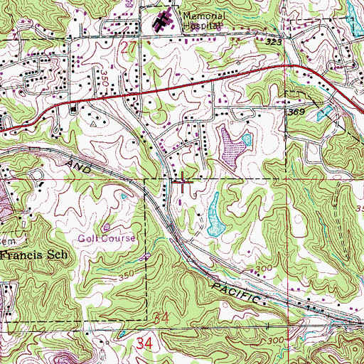 Topographic Map of Madison Elementary School, AR