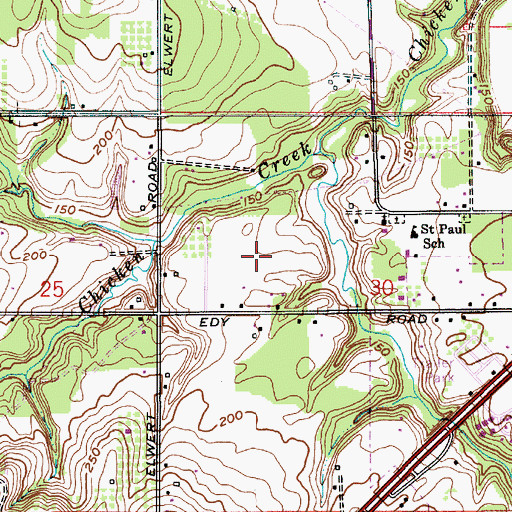 Topographic Map of Oregon Trail City Park, OR