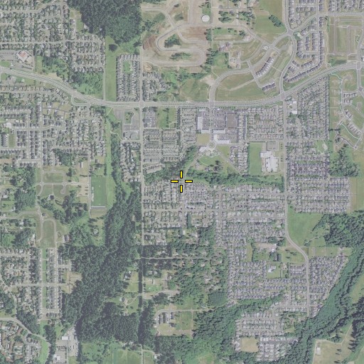 Aerial/Satellite Image of Sieben Park, OR