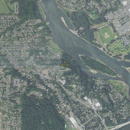 Aerial/Satellite Image of Burnside Park, OR