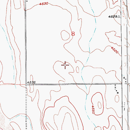 Topographic Map of KKDD-FM (Brush), CO