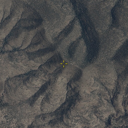 Aerial/Satellite Image of Brushy Mountain, AZ