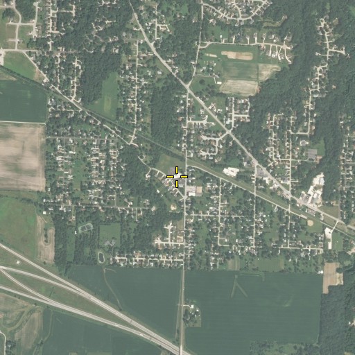Aerial/Satellite Image of Crossover School, IL