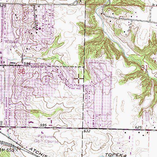 Topographic Map of Schramm Education Center, IL