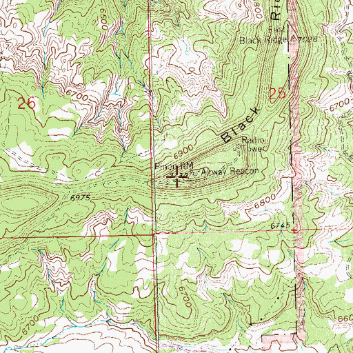 Topographic Map of KEKB-FM (Fruita), CO