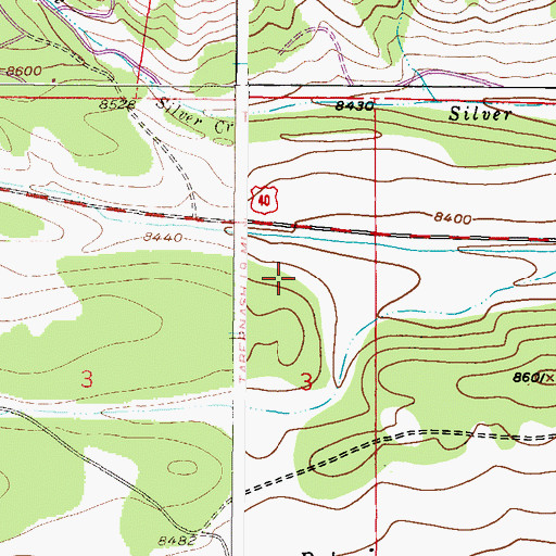 Topographic Map of Church of the Eternal Hills, CO