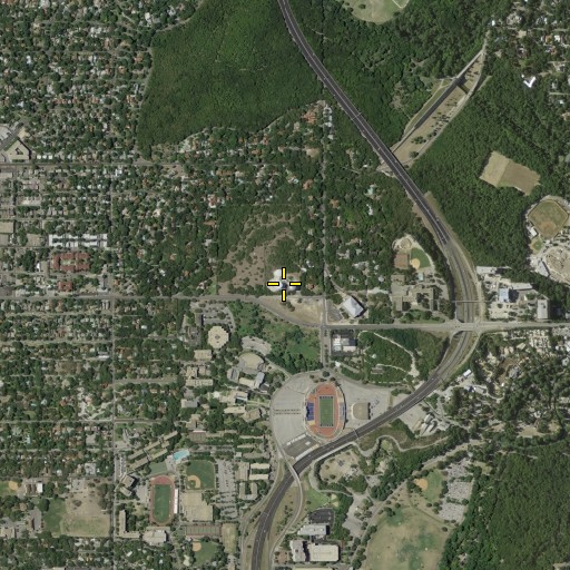 Aerial/Satellite Image of Communications Tower, TX