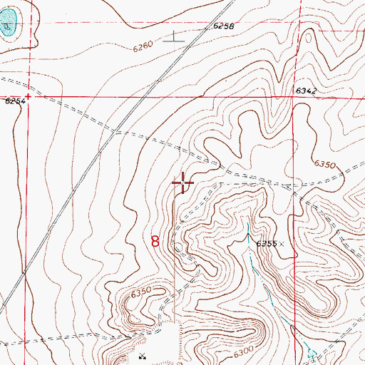 Topographic Map of Aguilar Heliport, CO