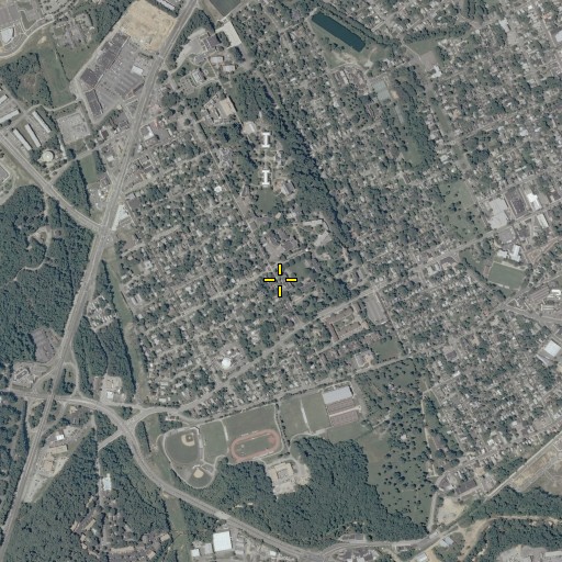 Aerial/Satellite Image of Combs Hall, VA