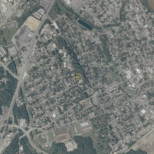Aerial/Satellite Image of Mason Hall, VA