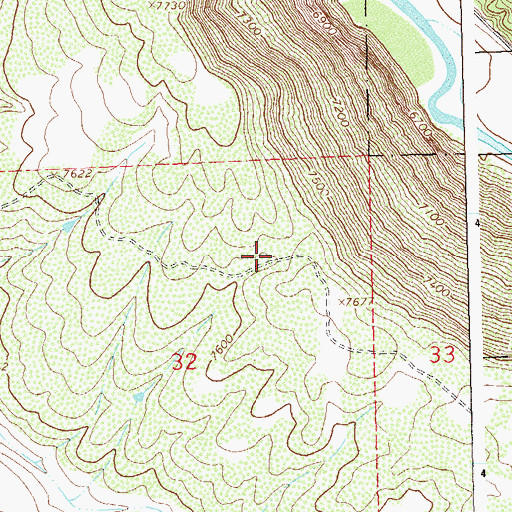 Topographic Map of Pleasant View Heliport, CO