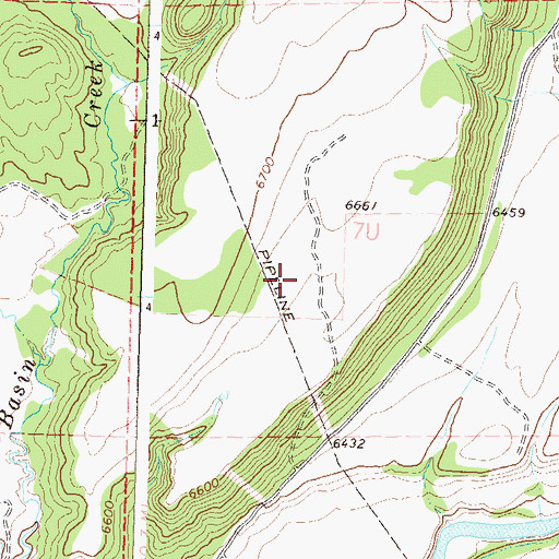 Topographic Map of Animas Air Park, CO