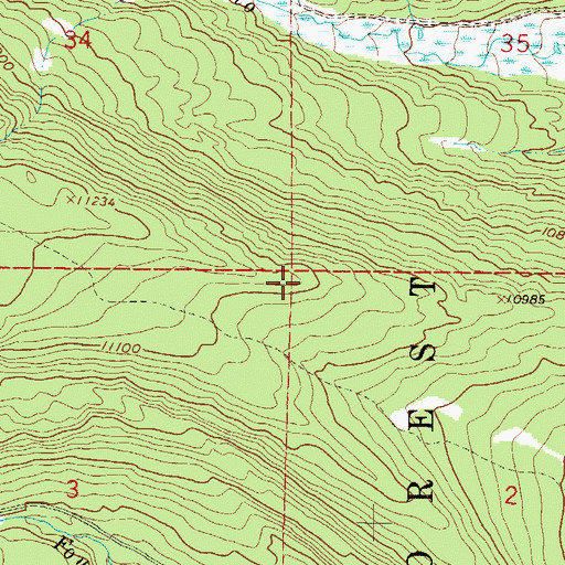 Topographic Map of Sacramento Heliport, CO