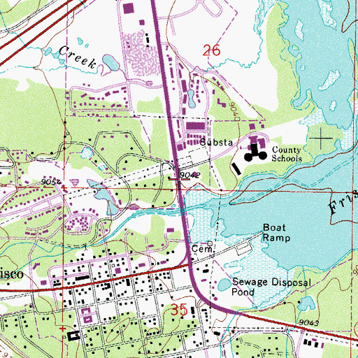 Topographic Map of Summit Medical Center Heliport, CO