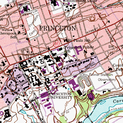 Topographic Map of Fountain of Freedom, NJ