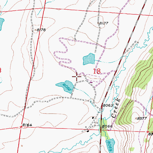 Topographic Map of Granby Sports Park Airport (historical), CO