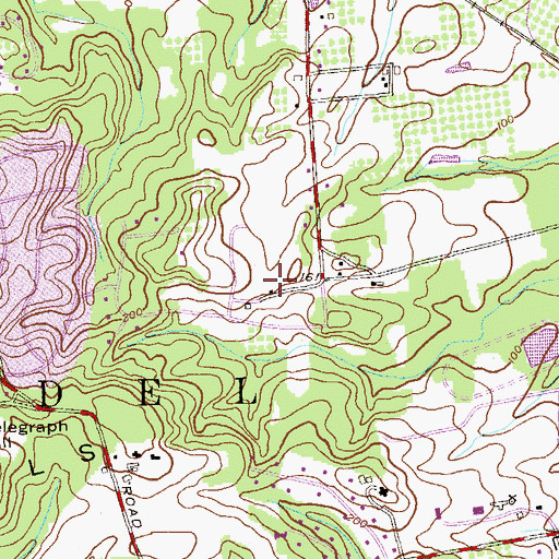 Topographic Map of Long View Farm (historical), NJ