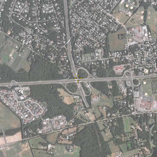 Aerial/Satellite Image of Interchange 6, NJ