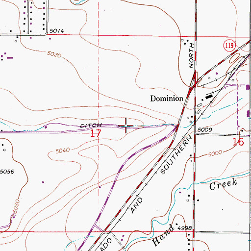 Topographic Map of STK Longmont Heliport, CO